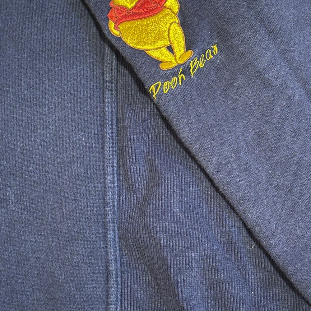 Vintage Disney Navy Pooh Bear Crewneck Womens - Picture 5 of 5